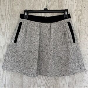 NWOT FRENCH CONNECTION Malik Tweed Skater Skirt